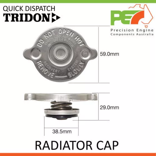 * TRIDON * Radiator Cap For Suzuki Alto Carry LJ50 LJ80 LJ81 Sierra SB ST SJ