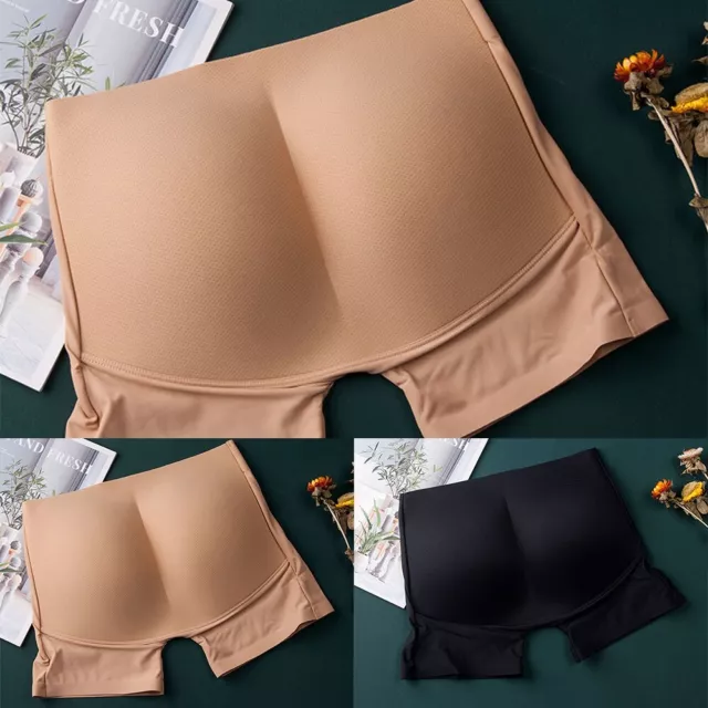 Womens Butt Pads Enlarge Hips Shapewear Boxer Briefs Hip Enhancer Underwear