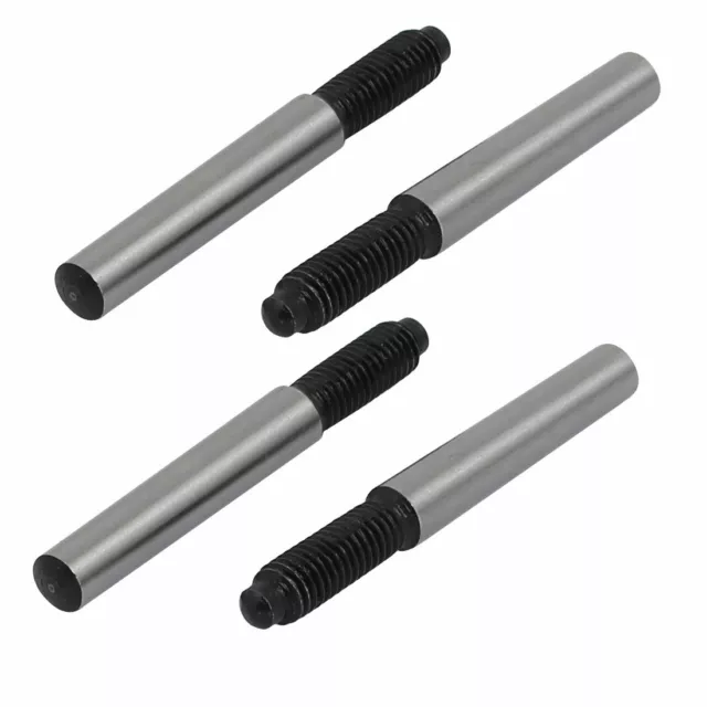 M5x16mmx45mm acier carbone 45#  métre Fil externe goupille conique rapide 4pcs