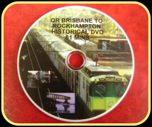 QR05 Queensland Railways Brisbane to Rockampton Great Working Footages DVD