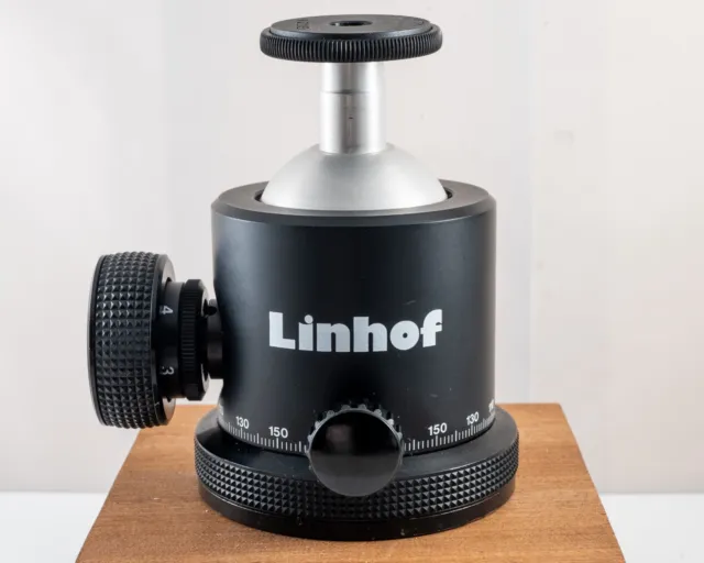 Linhof Profi II large format tripod ball head Ø77mm baseplate