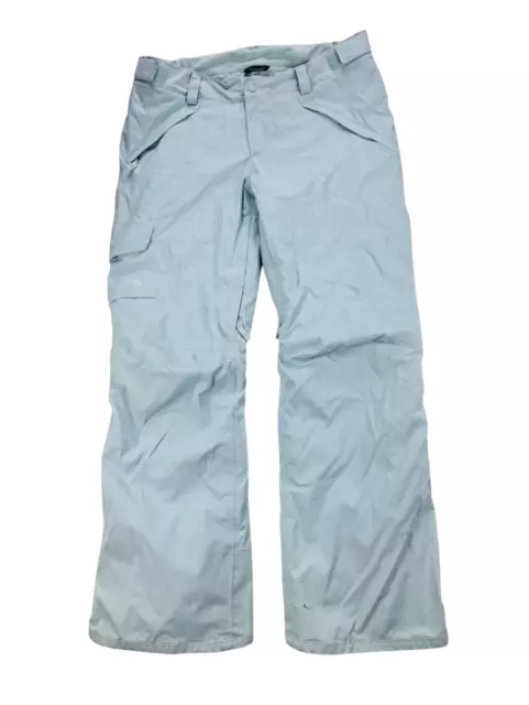 The North Face Freedom Womens XL Baby Blue Cargo Ski Snowboard Snow Pants