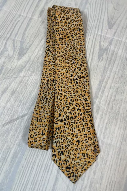 NEW Buy Your Ties Leopard Cheetah Neck Tie Novelty Fun Trendy Jack Harlow