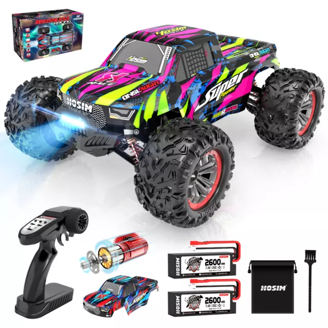 Hosim 1/10 Brulshess RC Car Remote Contol  Monster Truck Off-Road High Speed 4X4