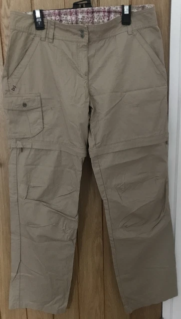 Womens Mountain Walking Trousers  MH500  Green By Decathlon