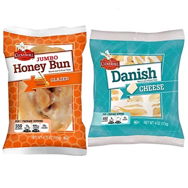 Tribeca Curations Cloverhill Jumbo Vitré Miel Chignon & Fromage Danois Combo 12