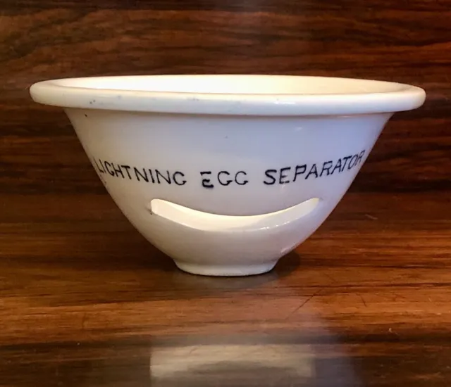 Antique Lightening Egg Separator Patent No 3224 Edwardian Kitchenalia
