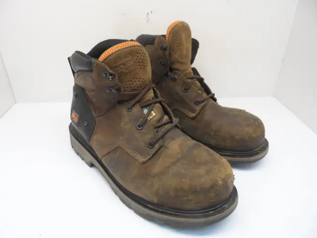 Timberland PRO Men's 6" Ballast Composite Toe Work Boot Brown Size 10.5W
