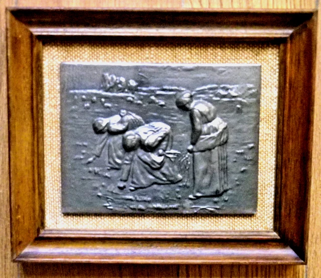 Kit Tableau Amazone – Bois Et étain, Cheval Et Château, Motif étain Du Prince