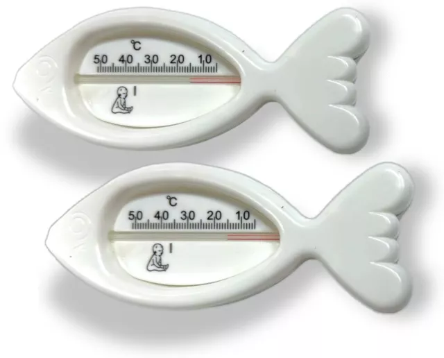 2 Baby Badewanne Thermometer Sicherheit wasserdicht schwimmend messen Wassertemperatur