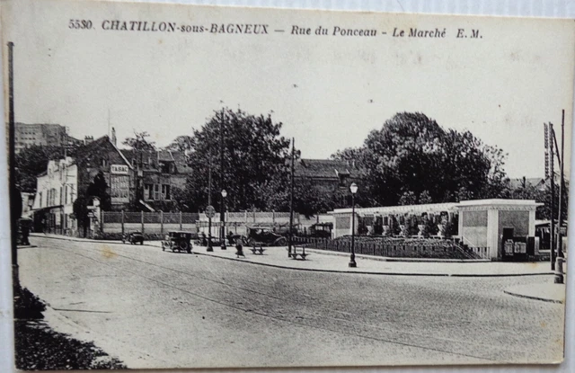 CPA 92 CHATILLON RUE DU PONCEAU