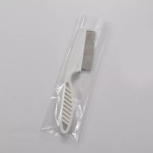 Handle Ultra Fine Metal Teeth Comb Remove Nit Lice Eggs Pet Flea for Clean Hair
