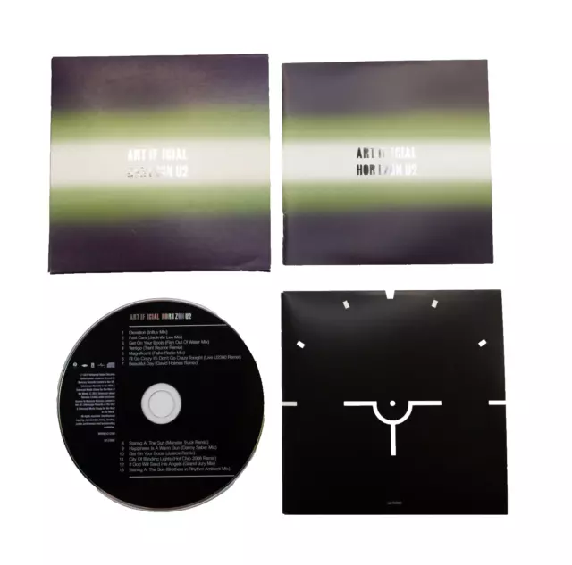 U2 Artificial Horizon CD Fan Club Only Release Complete VGC