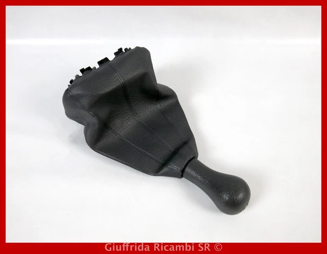RENAULT TRAFIC DCI CUFFIA CAMBIO e FRENO A MANO VERA PELLE BIANCA