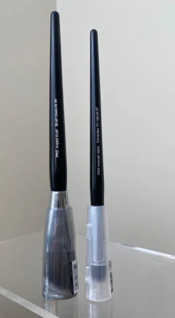 Sephora PRO Make Up Brush Duo Angled Blush Brush 49 + Concealer Brush 57