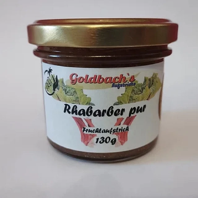 Spalmatura di frutta puro rabarbaro