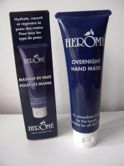 Herome Masque De Nuit Pour Les Mains Hydrate Nourrit Regenere Peau Des Mains