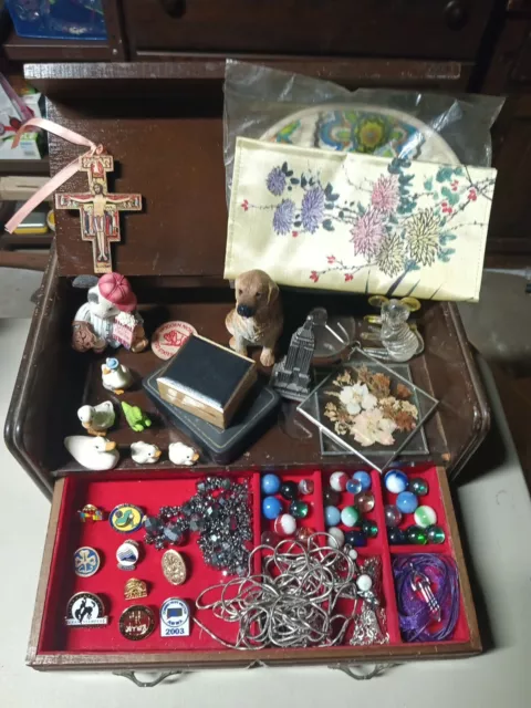 Vintage Estate Junk Drawer Lot, Misc Items, Everything but the Drawer! #3