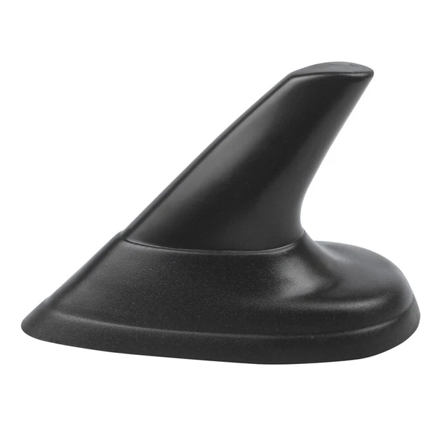 Antenna Decorativa A Pinna Di Squalo Per Auto – Colore Nero, Adesiva, 13,5x5x5 Cm – Accessorio Stile Per Tetto O Bagagliaio