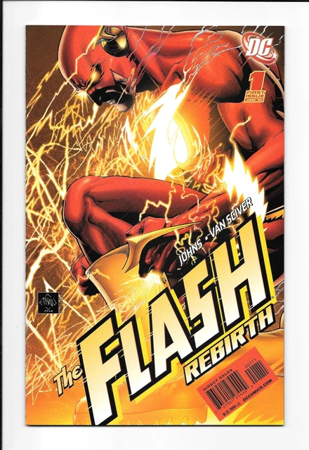 Flash Rebirth #1 HIGH GRADE RAW NM/MT 9.8 DC 2009 Geoff Johns Ethan Van Sciver
