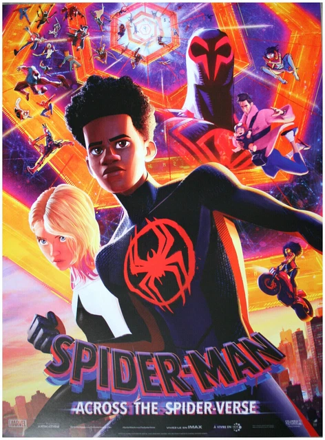 Spider-Man : Across The Spider-Verse - Affiche cinema - 120x160CM neuve roulée