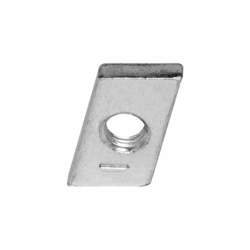 50 Halteklammern Für C-Profile 27x18 Mm – Aus Stahl, Verzinkt, Loch 9 Mm
