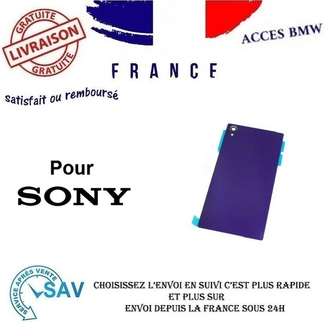 Cache Batterie Arrière Pour Sony Xperia XA (F3111, F3112, Etc.) - Noir - Neuf