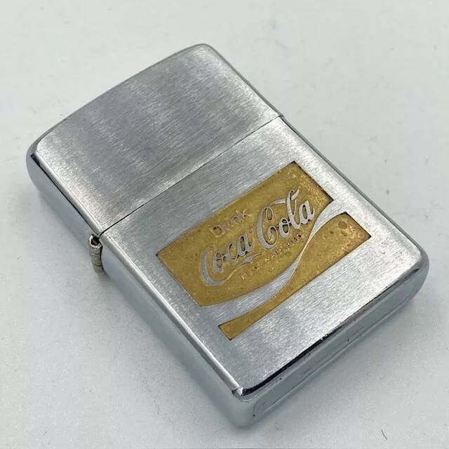 Zippo Lighter 1981 Coca Cola Edging Coca Cola