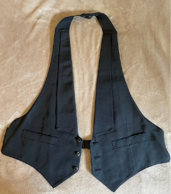 BROOKS BROTHERS Makers Vintage Men's Classic Black Tuxedo Waistcoat Vest