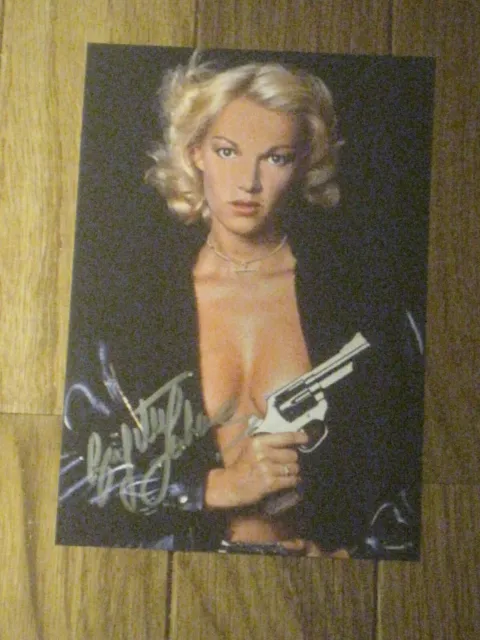 Porn Star Brigitte Lahaie Signed X Sexy Photo Autograph A Picclick