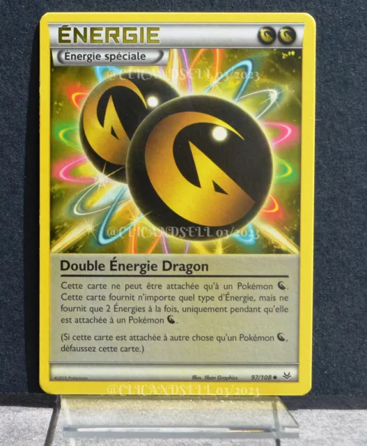 carte Pokémon Énergie spéciale - Double Énergie Dragon 97/108 #1 XY06 - Ciel Rug 3