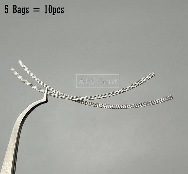 Dental Orthodontic Universal Lingual Retainers Mesh Base 1.2/2mm Bonding Splint
