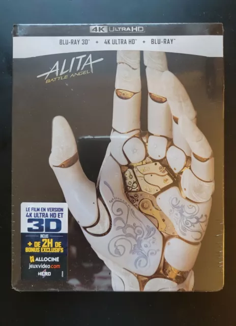 Steelbook Alita Battle Angel Édition Limitée Fnac 3D - 4K UHD - Blu-Ray