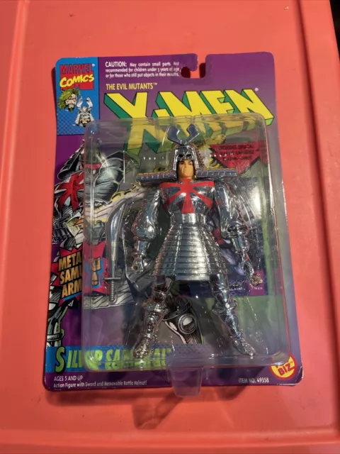 1994 Toy Biz Marvel The Evil Mutants X-Men Silver Samurai FIGURE NEW MOC