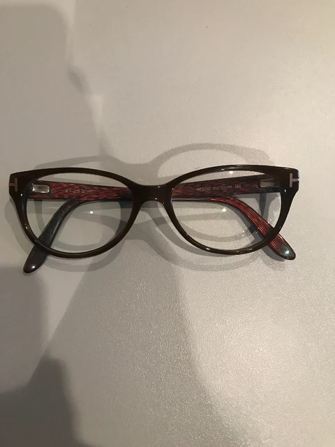 Lunettes De Vue Tom Ford TF5024 - Monture Argentée 54mm - Style Rétro Rectangulaire - Neuves
