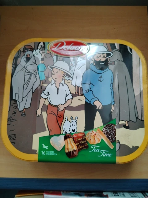 Boite delacre tintin on a marché sur la lune haddock - Collection Boite delacre tintin on a marché sur la lune haddock - Collection