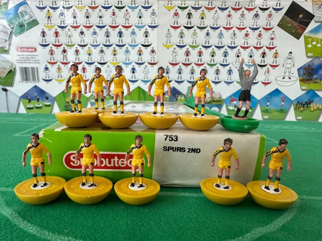 Équipe Southampton Vintage Complète – Subbuteo Ultra Léger Réf 660, En Boîte
