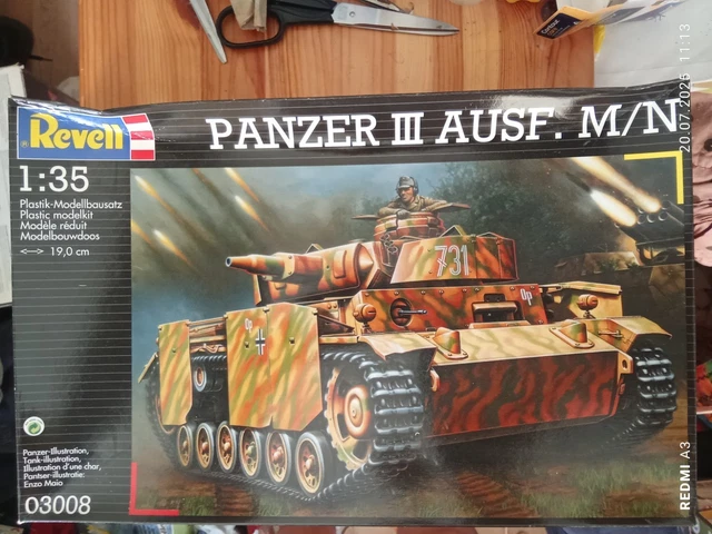 Maquette Dragon 6604 – Panzer III M échelle 1/35 – Neuf