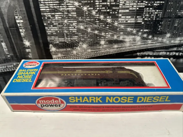 Model Power Shark Nose Diesel 731 A-dummy Pennsylvania PRR Baldwin 5772 HO NIB