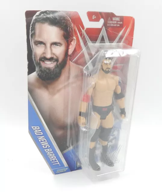 MATTEL WWE Bad News Barrett Smackdown - Wrestling Actionfigur FÜR AUSPACKER