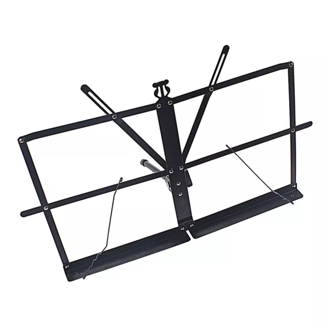 Tabletop Music Stand Metal Sheet Foldable