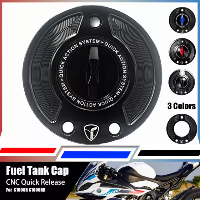 Fuel Tank Cap For BMW S1000RR Sport HP4 M Package S1000R Gas Cap Oil Tank Cover