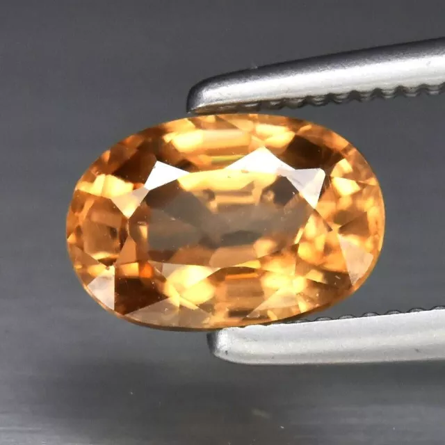 RARE ★★  ZIRCON JAUNE DE TANZANIE : 1,35 CARAT  ★★ P333.135t