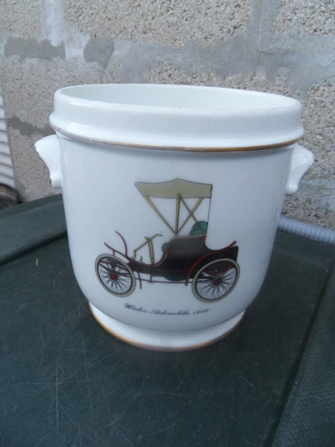 Seau à Glace Champagne Relaxdays - 6 Litres - Blanc - Pour Bouteilles Et Canettes - Fêtes