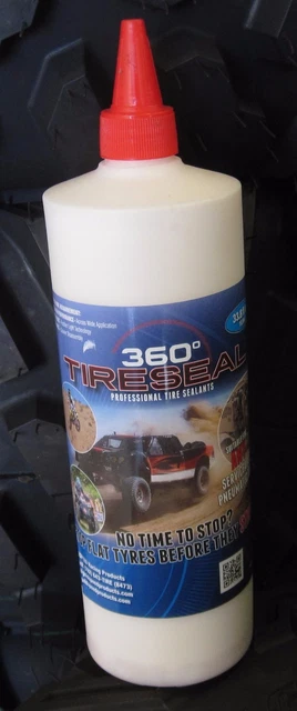 1 Qty. 360 Tire Seal 360 TireSeal - ATV Tire Sealant - 1 Liter/33.8oz