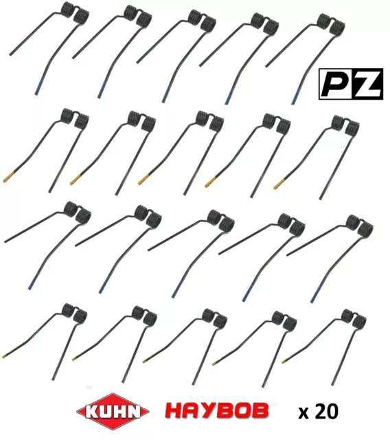 20 X PZ HAYBOB TINE KIT Complete Set of Tines Kuhn Strela 300 360 CW CCW