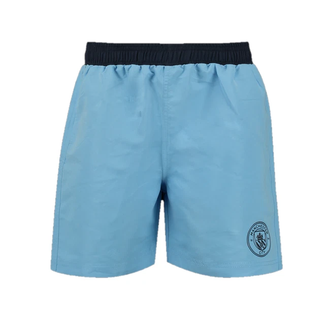 Pantaloncini da nuoto Manchester City (taglia 10-11y) pantaloncini da nuoto per bambini fanatici - nuovi