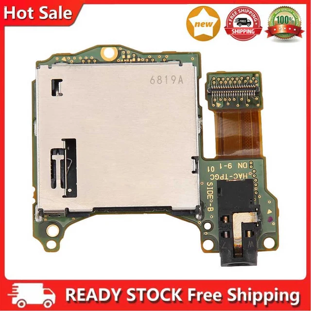 GAME CARD SLOT with Headphone Jack Board for Nintendo Switch
