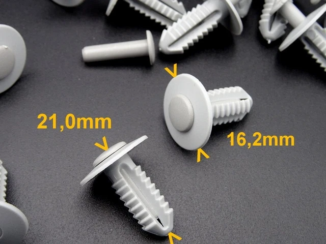 Bmw Verkleidung Clips 10x Spreizniete Radkasten Radhausschale Befestigung Clips FÜR AUDI A1 Radkasten Clips Rückgabe