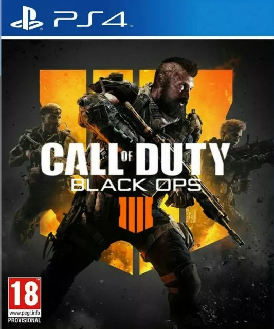 Call of Duty BLACK OPS 4 IIII PS4 & PS5 PRISTINE 1st Class FAST & FREE Delivery